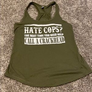 😀Olive green LEO tank L